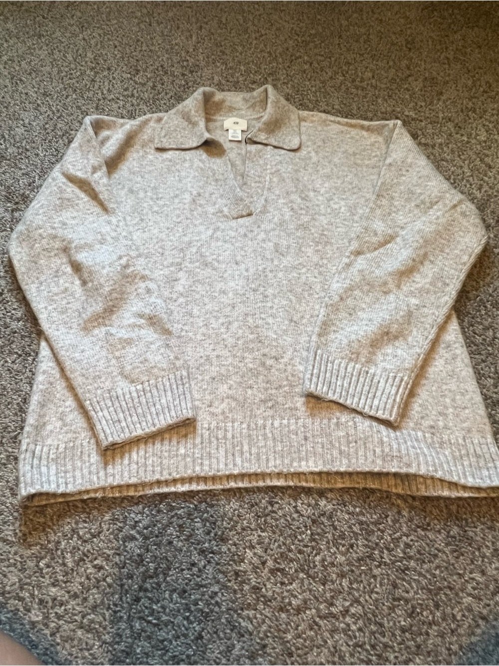 Women's Collared Pullover Sweater